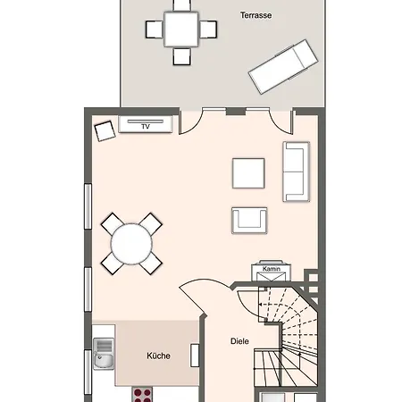 Reetdachhaus Waterkueken Waterkueken Dom wakacyjny *